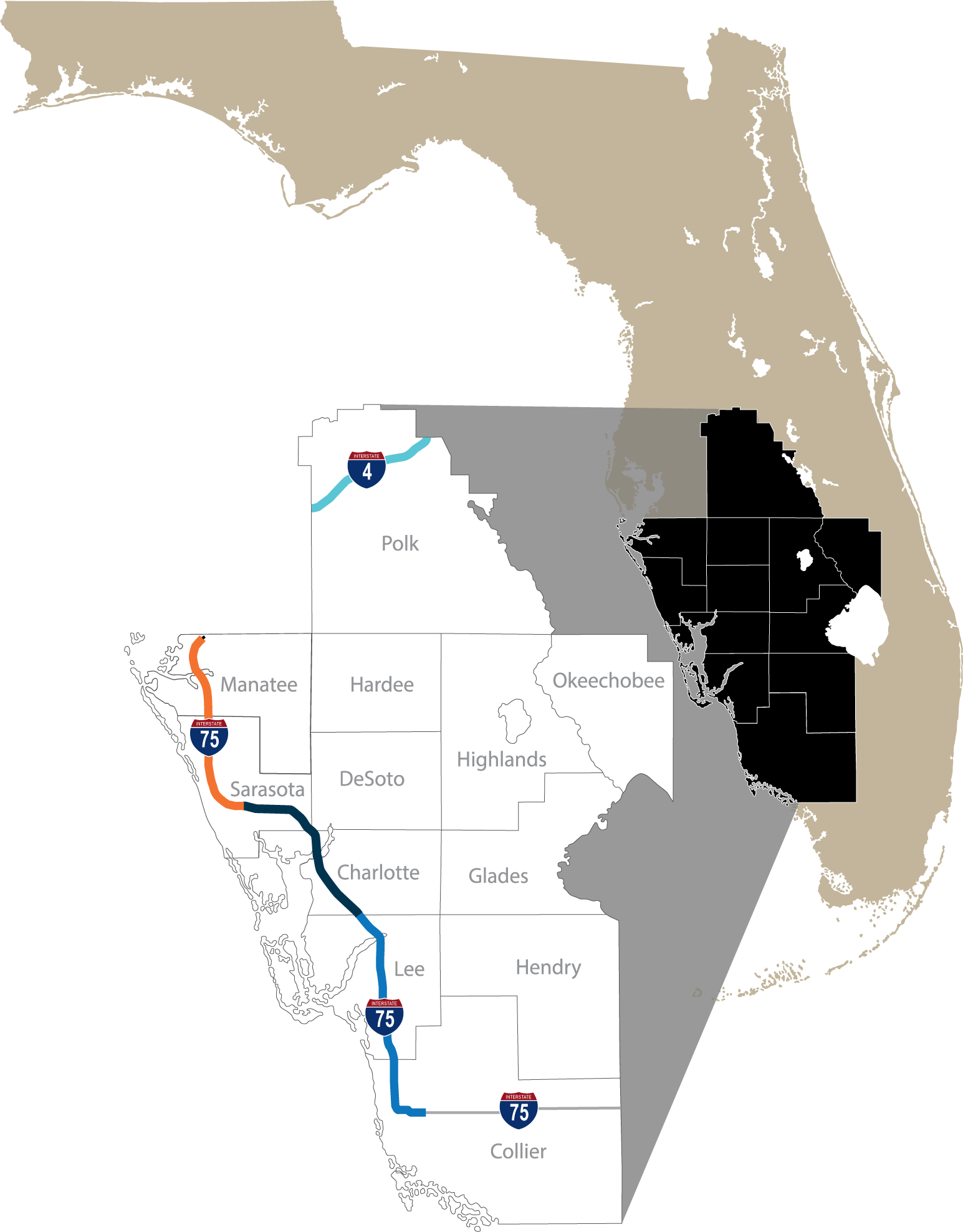 southwest_connect_projects_map